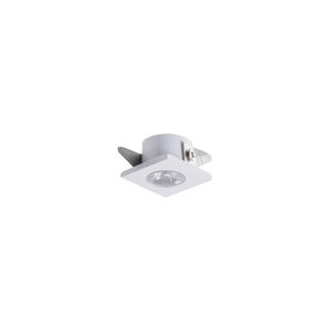 Spot De Embutir Para Móvel Mbled Elysa Quadrado Led 1w Bivolt Branco 3000k Luz Amarela