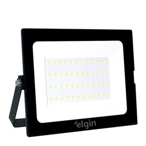 Refletor Led Elgin 50w 6500k Preto
