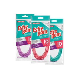 Corda para Varal Revestida EsfreBom Rosa 10m - Bettanin