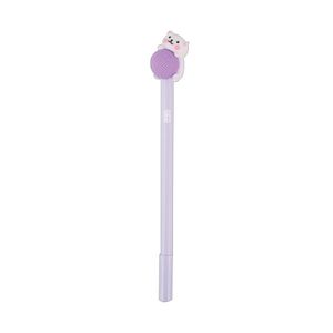 Caneta Gel Patinha Purrfect Tilibra - 0.5mm Roxo