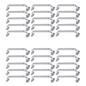 Alça De Apoio Barra Inox 50cm Kit 30 Unidades Idoso Acessibilidade Cadeirante Segurança Banheiro Box
