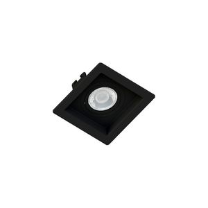 Spot De Embutir Recuado Save Energy Mr11 Gu10 Bivolt Preto