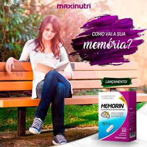 Kit 04 Memorin Fosforo E Vitaminas Maxinutri 60 Capsulas