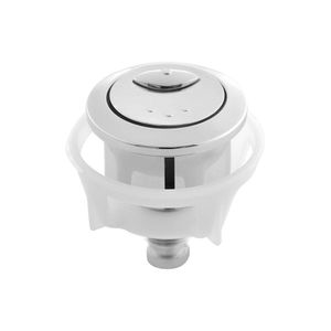 Botão De Acionamento Duplo Superior-lateral Para Caixa Acoplada Astra Mbd-u2 Cromado