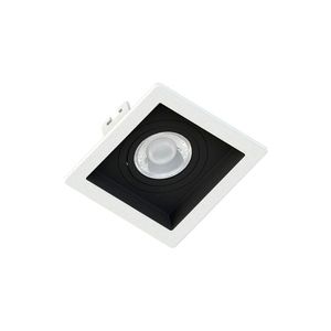 Spot De Embutir Recuado Save Energy Par 20 E27 Bivolt Branco-preto
