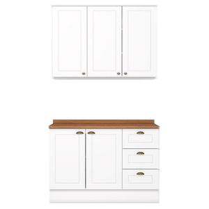 Armario Aereo E Balcao 120cm CE169 Americana Henn