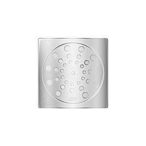 Grelha Ralo De Aço Inox Quadrada 100mm Com Fecho Censi