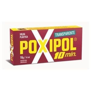 Adesivo Poxipol Transparente Pequeno