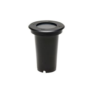 Embutido De Solo Led Save Energy Com Lente Antiofuscante 6w Bivolt Jet Black 2700k Luz Amarela