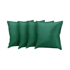 Kit 4 Almofadas Decorativas Bali Veludo Verde - Verde