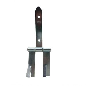 Dobradiça De Portão Haste Dupla Chumbar Rocha 200x32x44mm