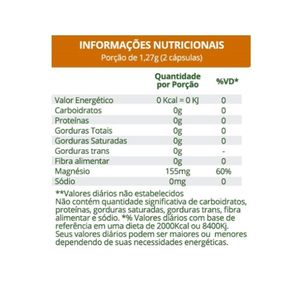 Cloresil - Cloreto De Magnésio P.a 500mg (60 Caps) - Padrão: único