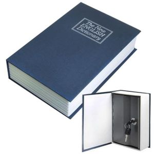Cofre Livro De Segurança Camuflado Dicionario Com 2 Chaves Pequeno Porta Joias E Dinheiro Mini Luxo