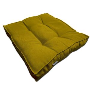Almofada Futon Decoração 45x45 Cm Mostarda Novita