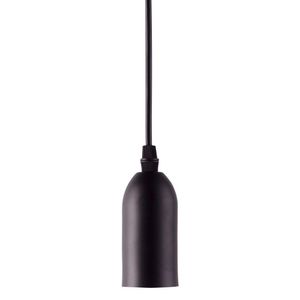 Pendente Taschibra Dot Metal Vintage E27 Bivolt Preto