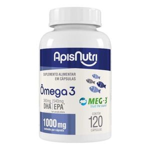 Ômega 3 1000mg (120 Caps) - Padrão: único