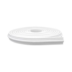 Boiserie Rodameio De Eva Autocolante Rm61 3,8cm Branco 10 Metros