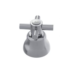 Acabamento Para Registro Blukit C37 Metal Cromado