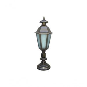 Poste Colonial Italiano Para Jardim Em Tubo De Alumínio 92Cm