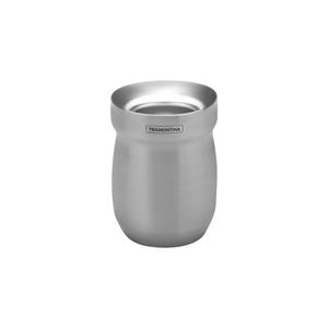 Cuia Térmica Tramontina Em Aço Inox 240 Ml