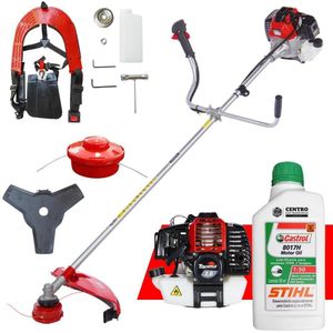 Roçadeira Com óleo Stihl 2t 52cc 2hp Toyama Rt52-l Faca 3p