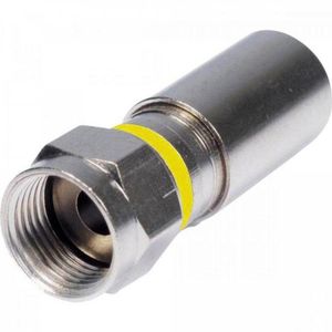 Conector F De Compressão Rg6 Cfmp0002 Storm - Pct - 100