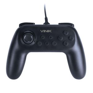 Controle Para Nintendo Switch Com Fio Usb Modelo Ns Preto