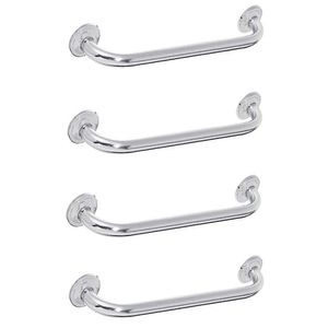 Alça De Apoio Banheiro 40Cm Kit 4 Unid Barra