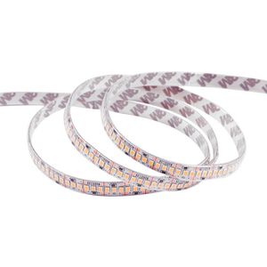Fita De Led Nordecor Com 5 Metros Ip65 240leds-m 20w 12v 2700k Luz Amarela 7129
