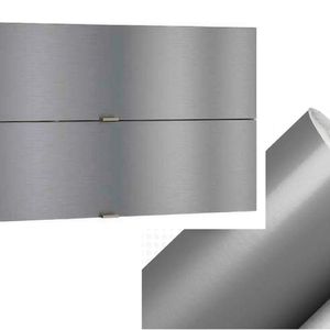 Envelopamento Adesivo Vinil 2mx50cm Prata