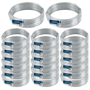 Kit C/ 20 Arame Galvanizado Nº14 Bwg 14 Fio 2,10mm Liso 1kg