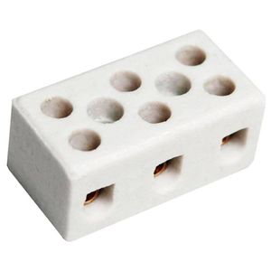 Conector De Porcelana Tripolar 16mm - Fertak