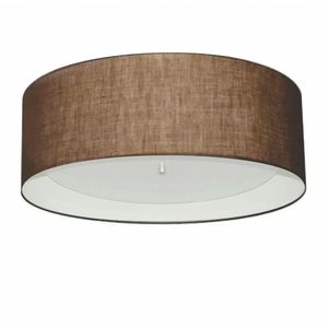 Plafon Banheiro Cilíndrico Cúpula Café Branco