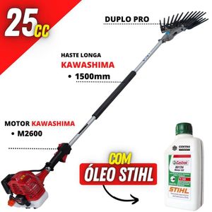 Derriçadeira Kawashima Com Garra Dupla Nakashi + óleo Stihl