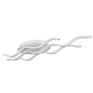 Luminária Ondas Geometric Led Dimerizável 663 Bivolt 35w Branco