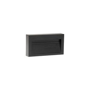 Balizador Save Energy Sobrepor Led 3w Bivolt Preto 3000k Luz Amarela Se-355.1508