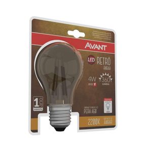 Lâmpada Retrô Pera Led 4w Bivolt Avant