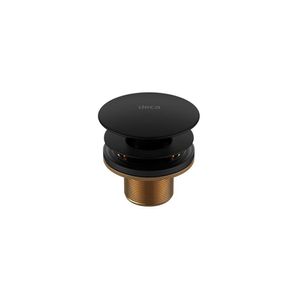 Válvula Para Lavatório Deca Luxo 1601.bl.mt Black Matte