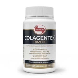 Colagentek Tipo Ii 790mg (30 Caps) - Padrão: único