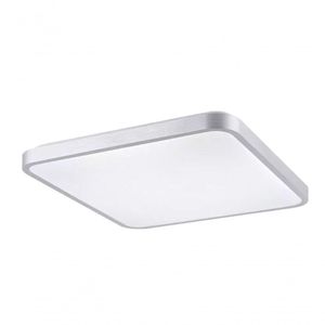 Dinamica Plafon Dcx02320 49cm 120w 3000k-6000k Prata Quad