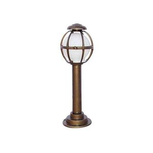 Poste Colonial Montividéu para Jardim Tubo de Alumínio 57cm