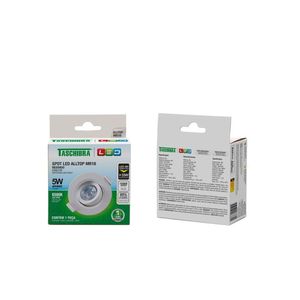 Spot Embutir Redondo Alltop Mr16 5w - Taschibra 6500k (branca)