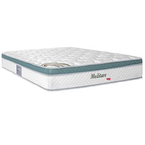 Colchão King Molas Ensacadas Masterpocket Meditare Euro Pillow (193x203x29) - Herval