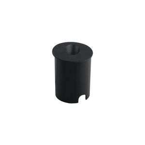 Balizador Nordecor Fery Embutir Redondo Led Bivolt Preto 3000k Luz Amarela 2372