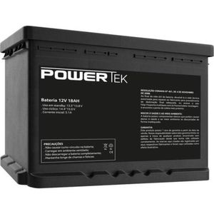 Bateria Selada 12v 18ah En017 Powertek [f002]