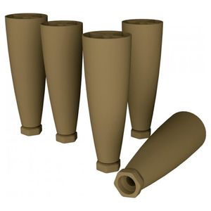 Kit 5 Pes Conico Regulaveis Para Cozinha Americana O945 Henn