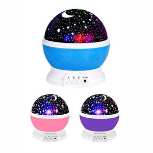 Luminária Projetor Abajur Estrelas -