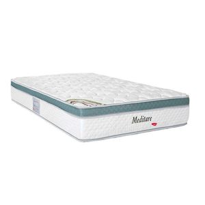 Colchão Solteiro Molas Ensacadas Masterpocket Meditare Euro Pillow (88x188x29) - Herval