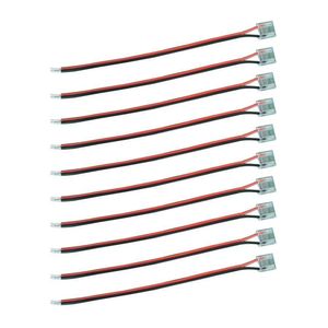 Kit 10 Emendas Conector De Saída Astraled Para Fita De Led 10mm Em-034