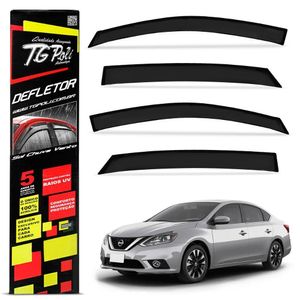 Calha De Chuva Defletor Sentra 2014 A 2020 Acrilico Tgpoli
